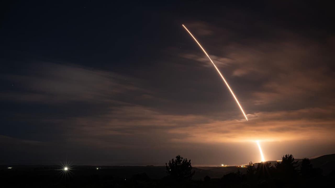Minuteman III Missile Test