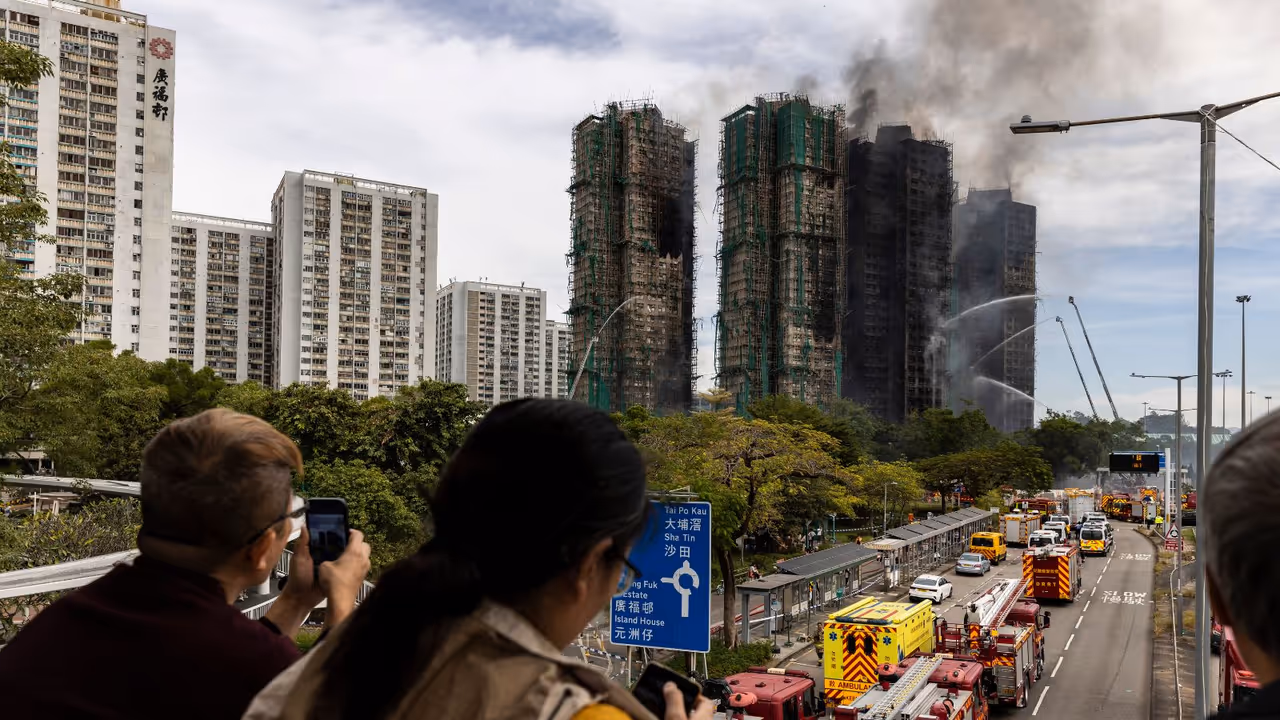 Hong Kong high rise fire claims 83 lives in Tai Po apartment complex