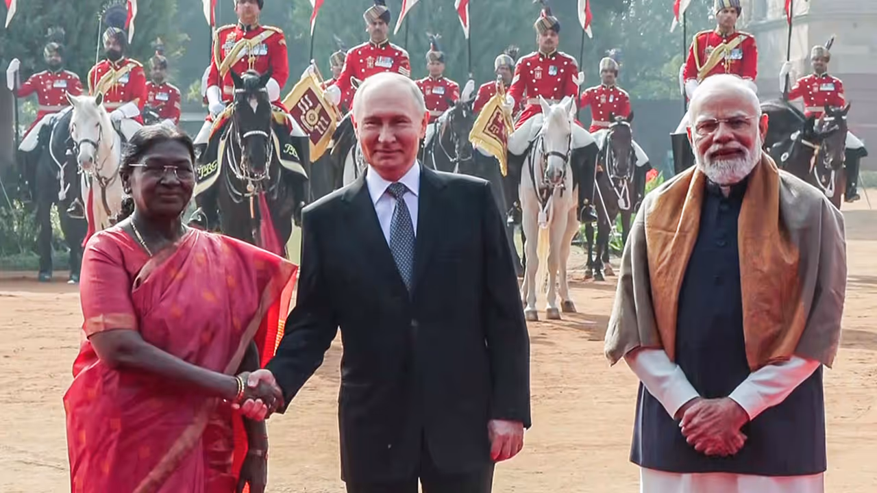 Putin Guard of Honour