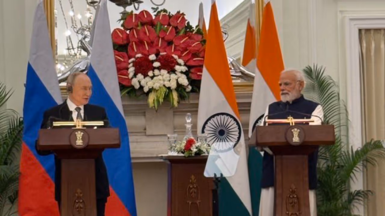  modi putin russia india summit free visa students sports cooperation