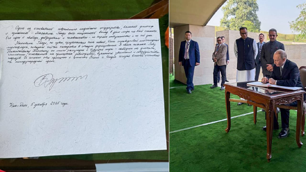 What Putin Wrote About Mahatma Gandhi