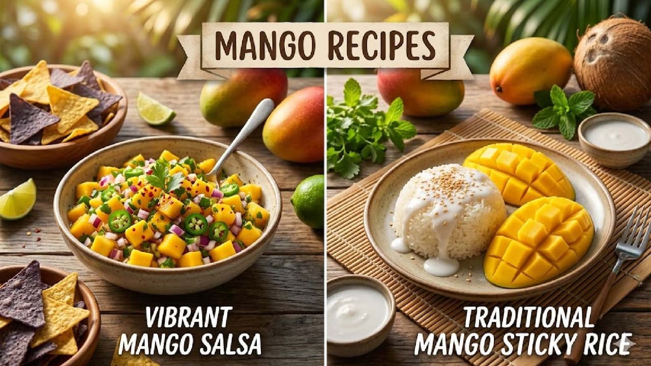 Easy mango recipes for a refreshing summer treat at home Easy mango recipes for a refreshing summer treat at home