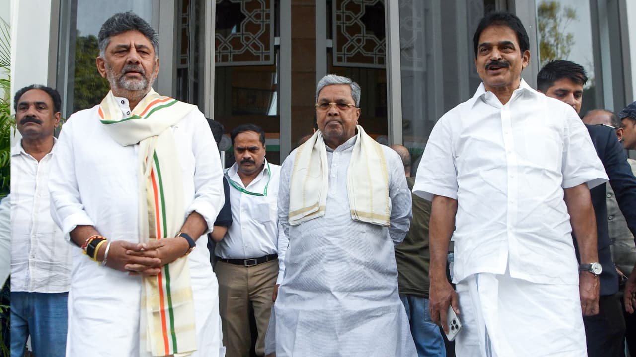 Karnataka CM Siddaramaiah at Indira Bhavan in New Delhi Karnataka CM Siddaramaiah at Indira Bhavan in New Delhi