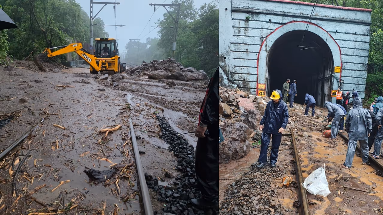 mumbai heavy rainfall landslide deaths imd red alert mumbai pune train disruption school closure mumbai heavy rainfall landslide deaths imd red alert mumbai pune train disruption school closure