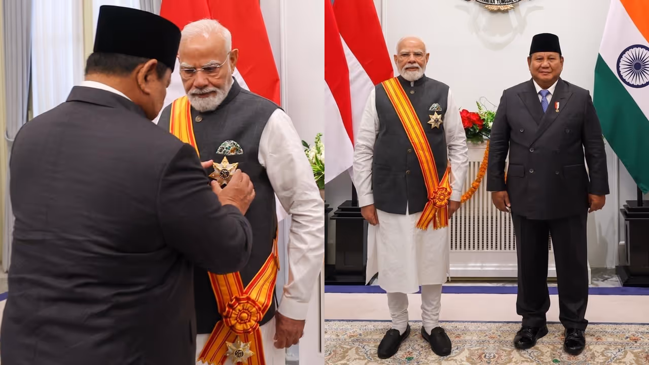 PM modi indonesia award mohan yadav reaction PM modi indonesia award mohan yadav reaction