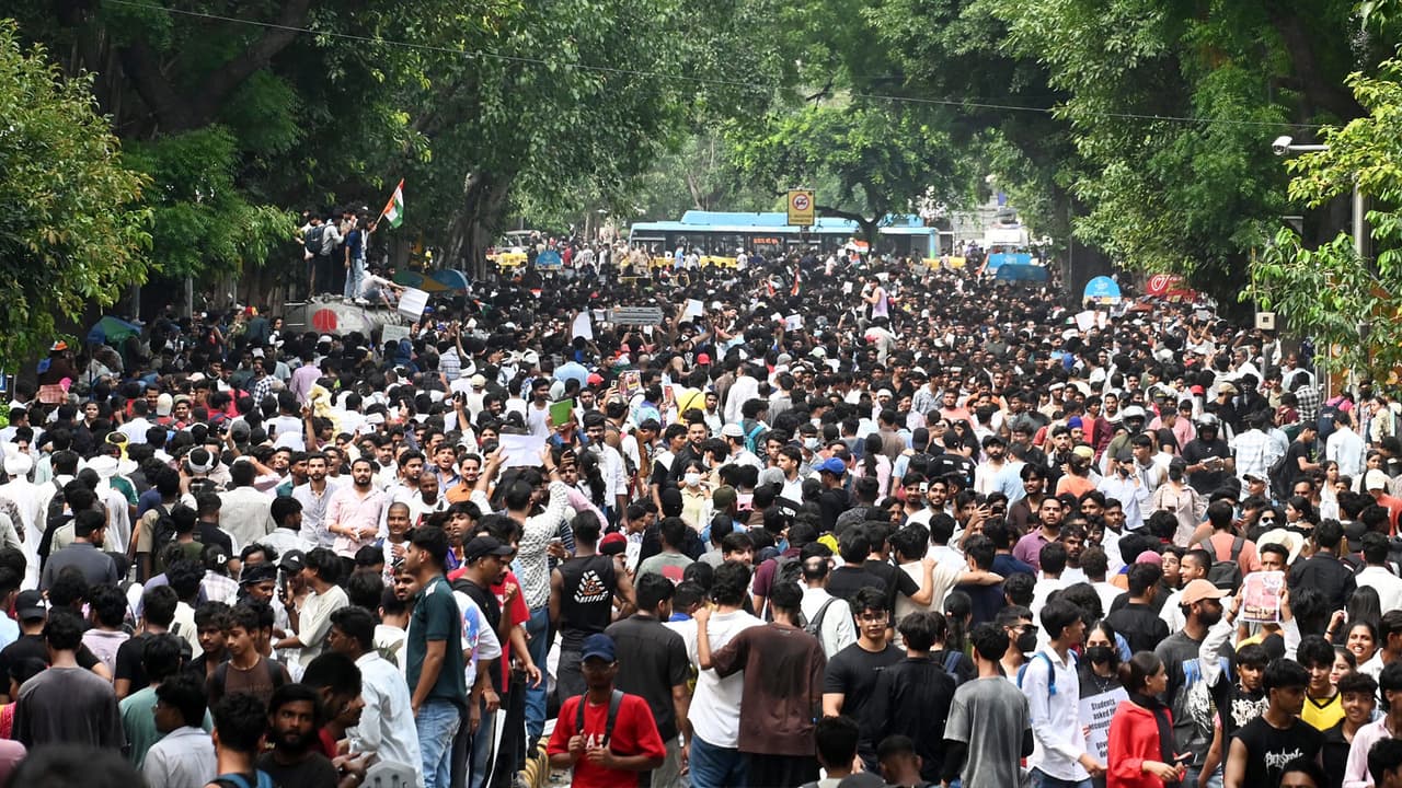 NEET Paper Leak Protest NEET Paper Leak Protest