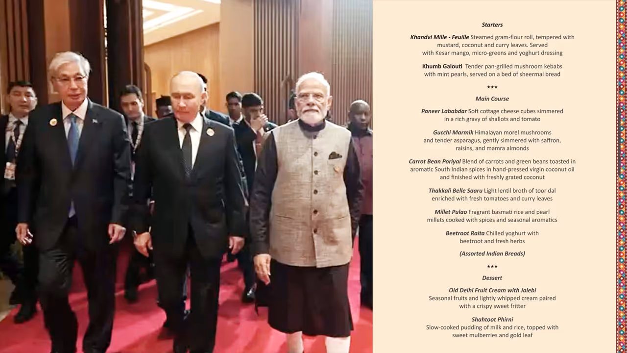 Brics gala dinner 2026 menu Brics gala dinner 2026 menu
