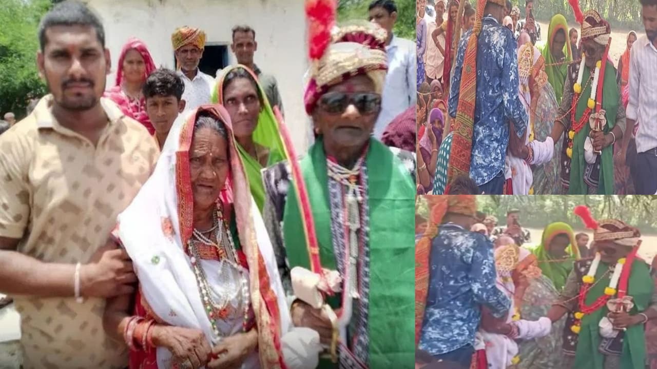 Rajasthan old couple