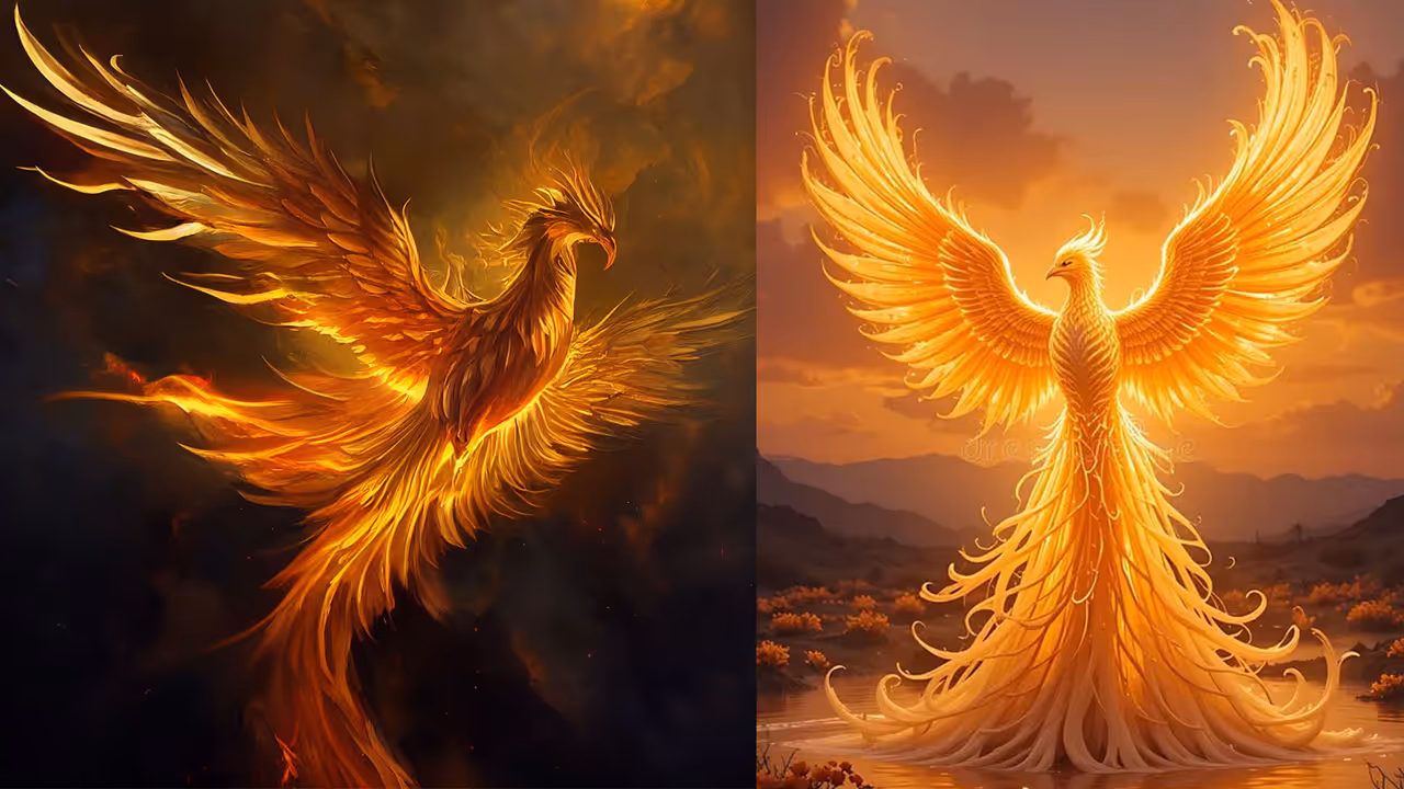 गोल्डन फीनिक्स वॉलपेपर गोल्डन फीनिक्स वॉलपेपर