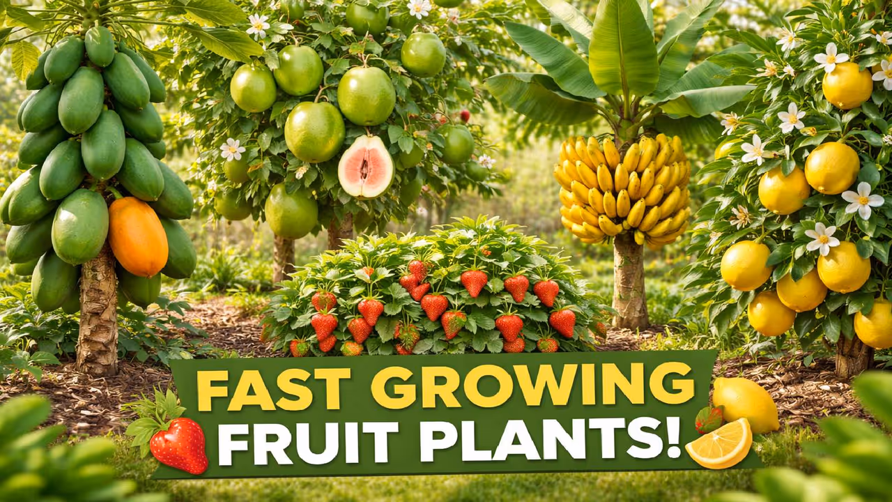 Fruit plants that grow quickly Fruit plants that grow quickly