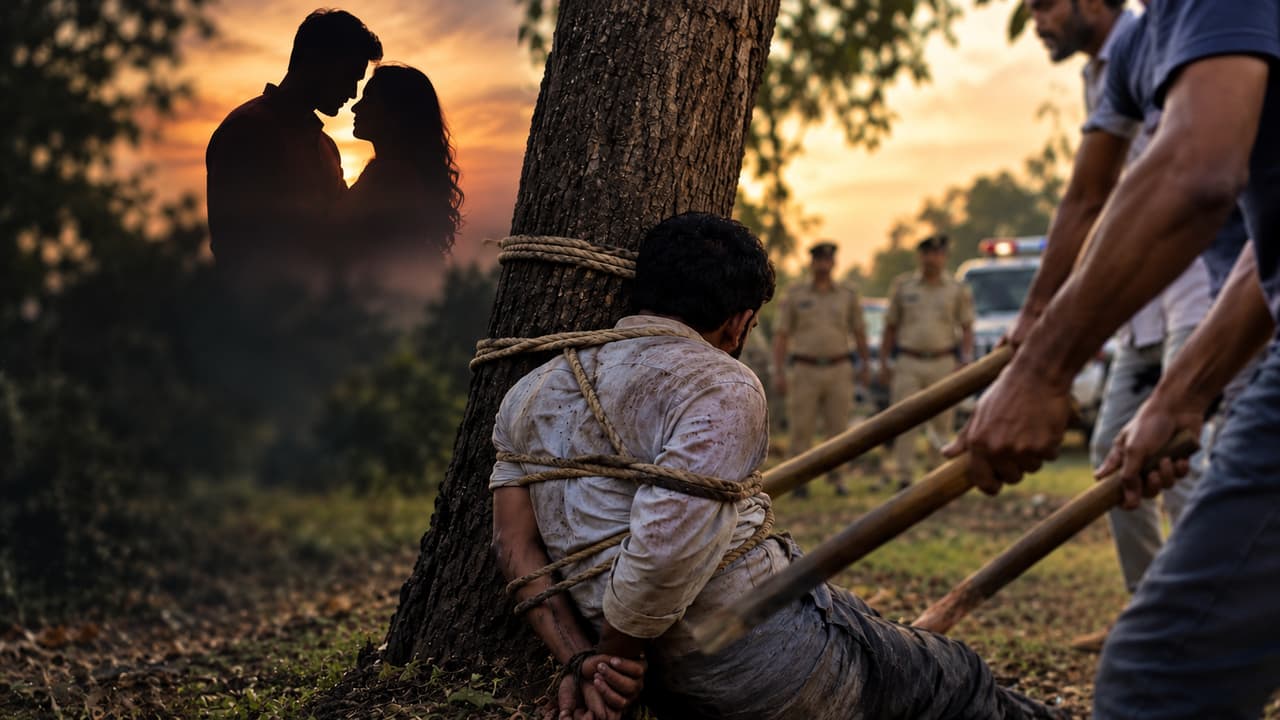 Gujarat Man Tied To Tree, Beaten To Death By Girlfriend's Family After Being Caught With Her Gujarat Man Tied To Tree, Beaten To Death By Girlfriend's Family After Being Caught With Her