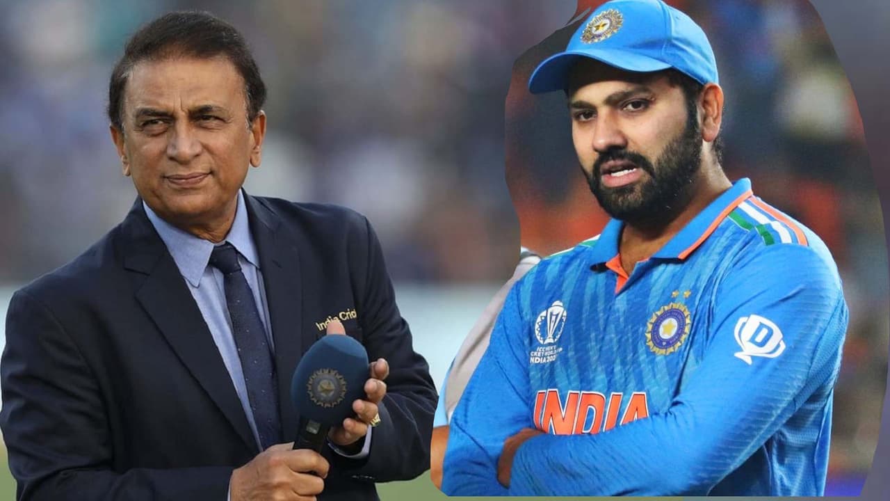 Rohit Sharma, Sunil Gavaskar Rohit Sharma, Sunil Gavaskar