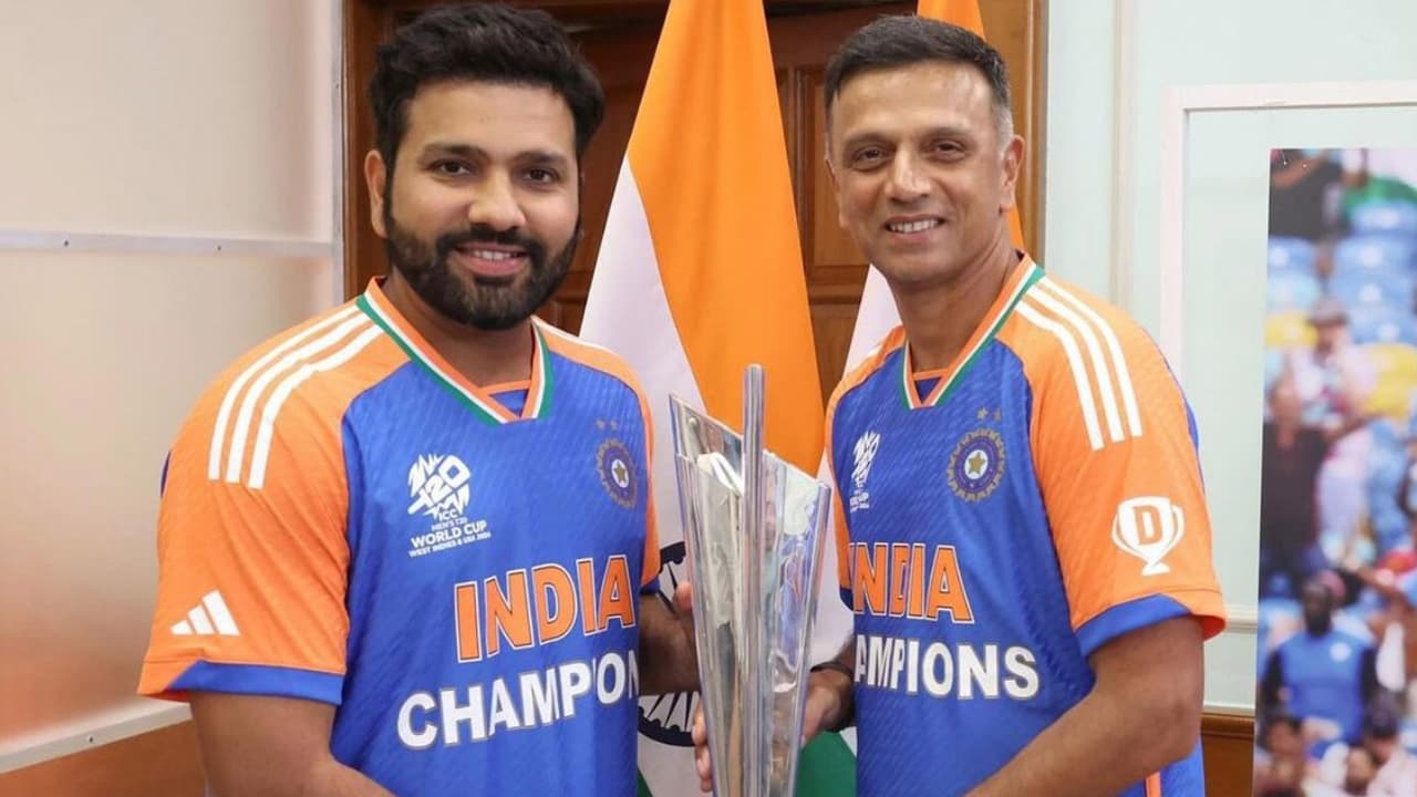 Rohit Sharma, Rahul Dravid