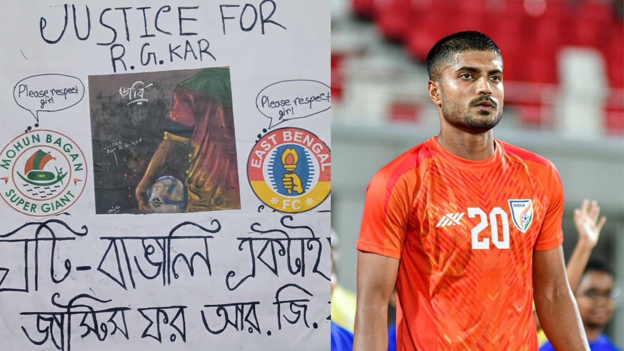 MOHUN BAGAN EAST BENGAL PRITAM KOTAL PROTEST