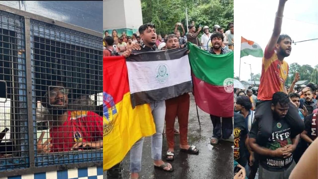 MOHUN BAGAN EAST BENGAL & MOHAMMEDAN SUPPORTERS