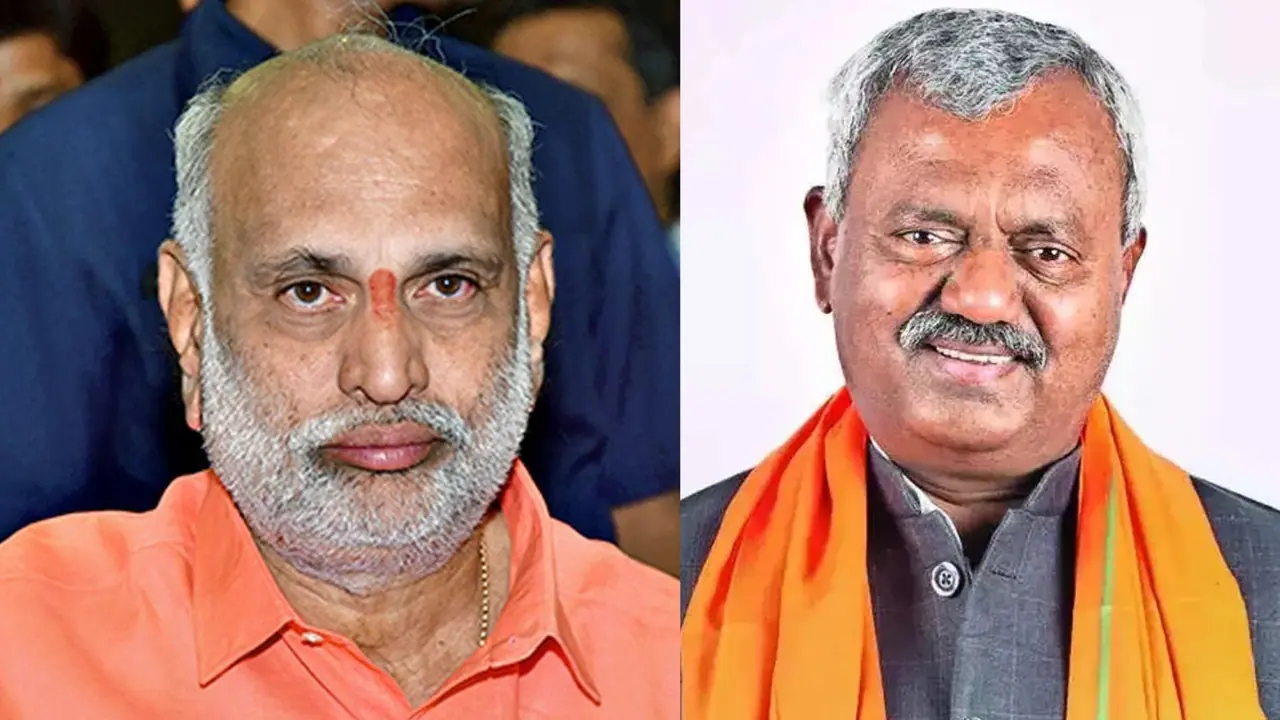 Shivaram Hebbar and ST Somashekhar