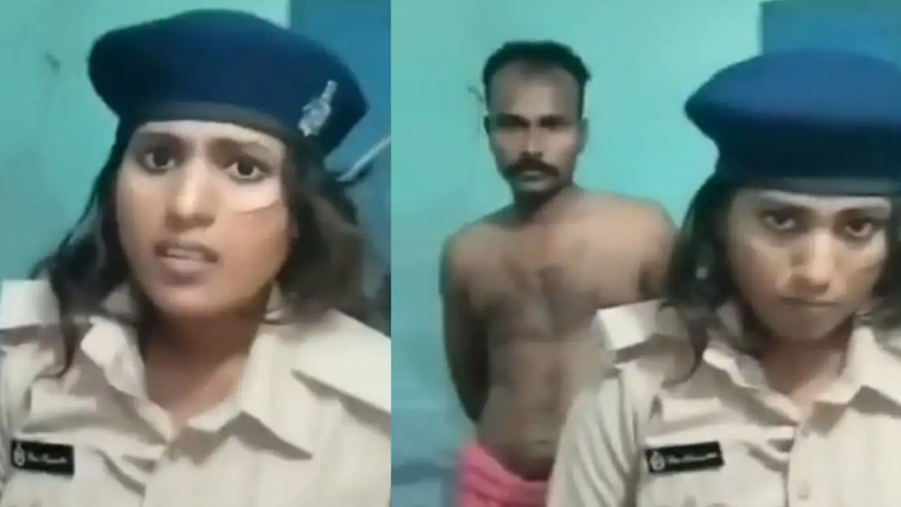 Bihar Vaishali firefighter affair video viral