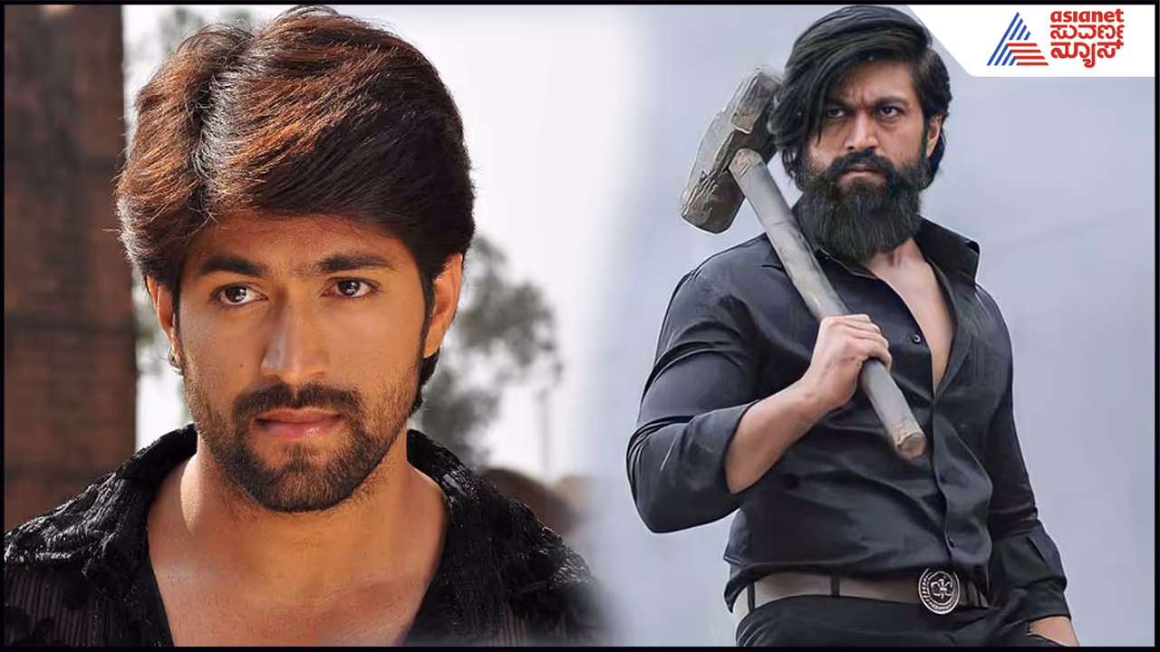 Rocking star Yash in KGF