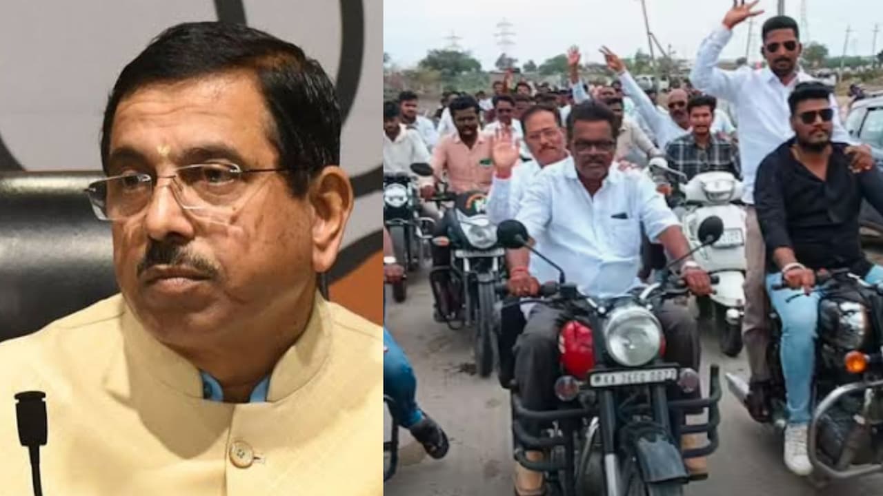 Pralhad joshi at raichur