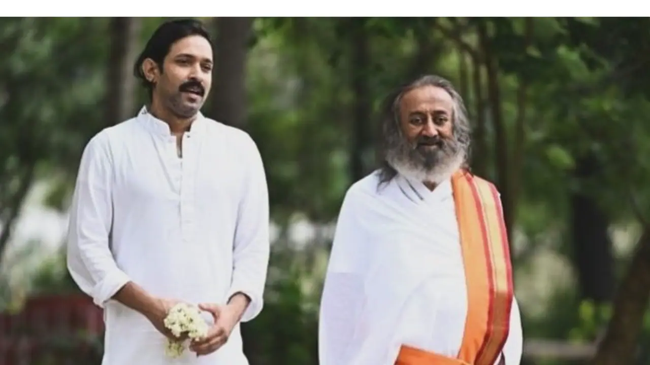White Biopic Sri Sri Ravi Shankar s Life on Screen with Vikrant Massey