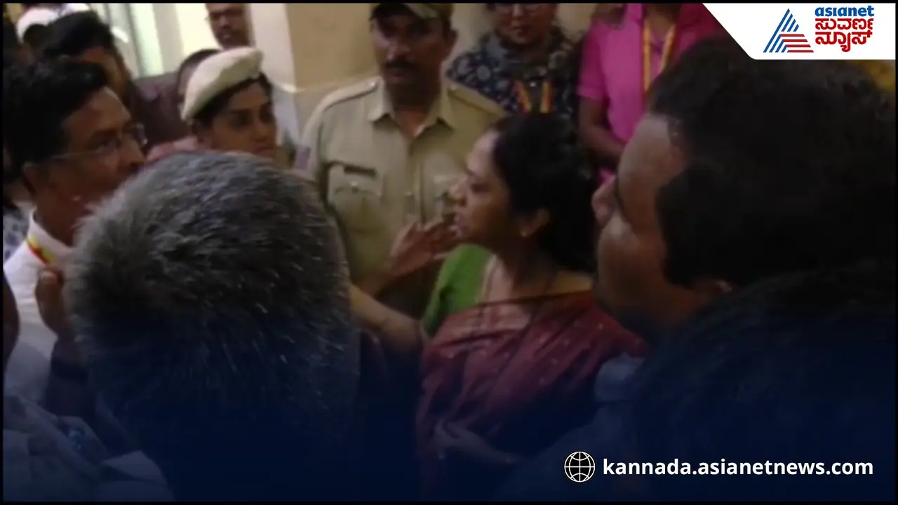 Chamarajanagar hospital Nagalakshmi Choudhary visit chaos,
