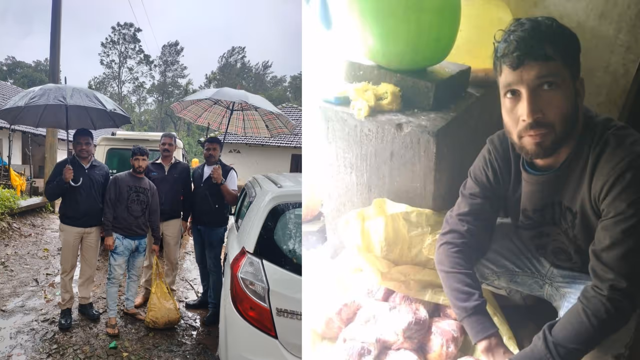 Assam Worker Arrested for Illegal Beef Sale in Kodagu Kumbooru Estate Assam Worker Arrested for Illegal Beef Sale in Kodagu Kumbooru Estate