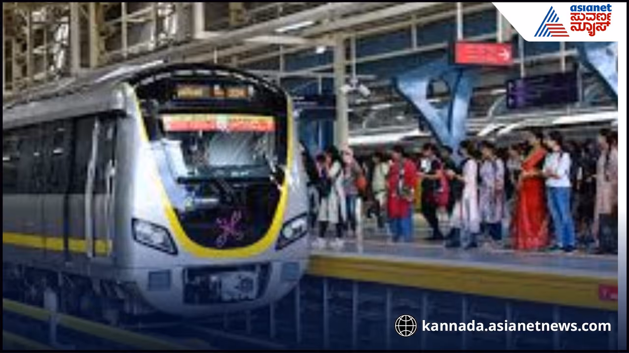 Bengaluru metro passenger protestv in RV Road incident