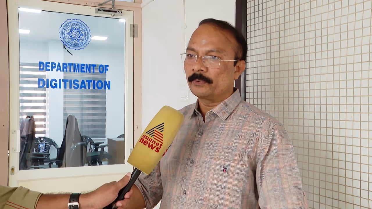 Devaswom president PS Prasanth