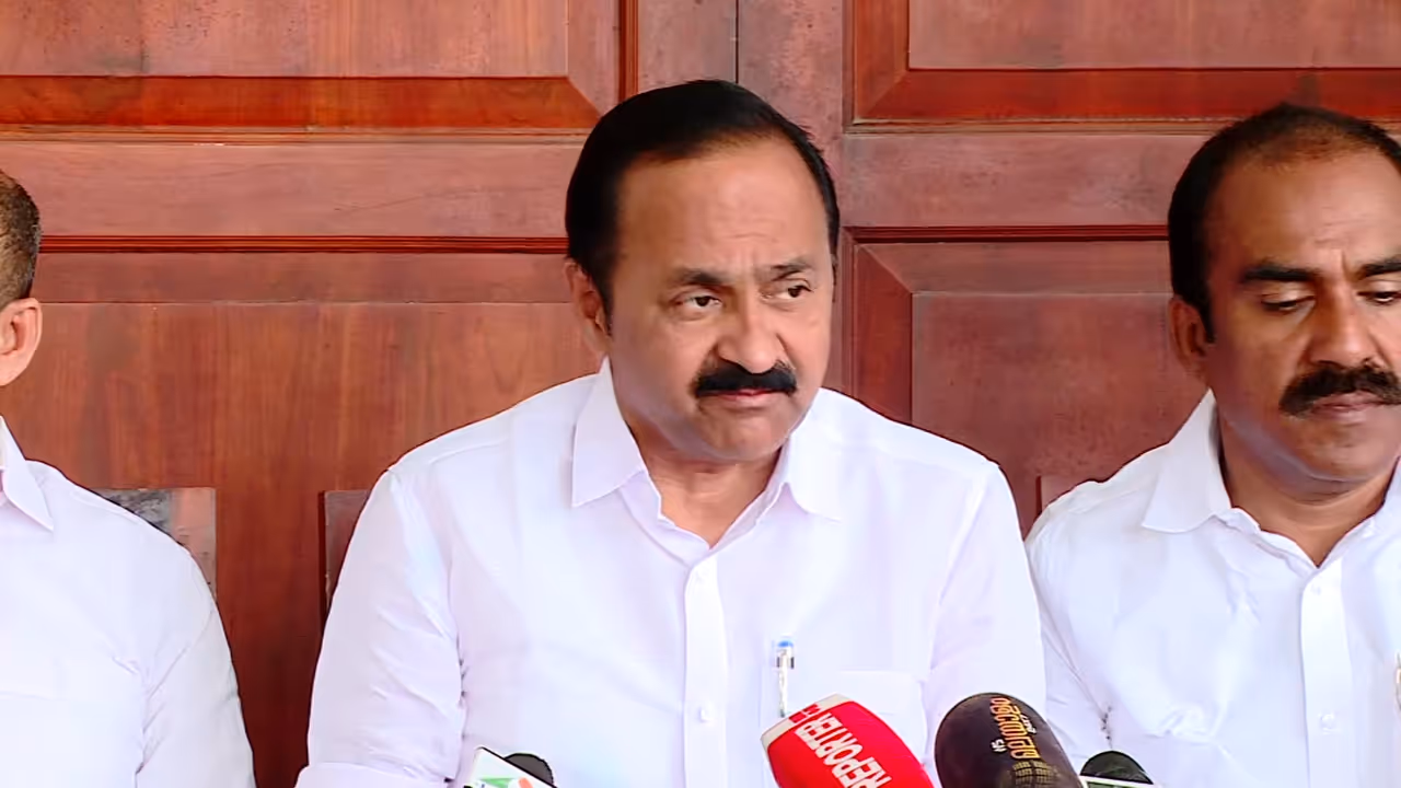 VD Satheesan over Gold plate controversy VD Satheesan over Gold plate controversy