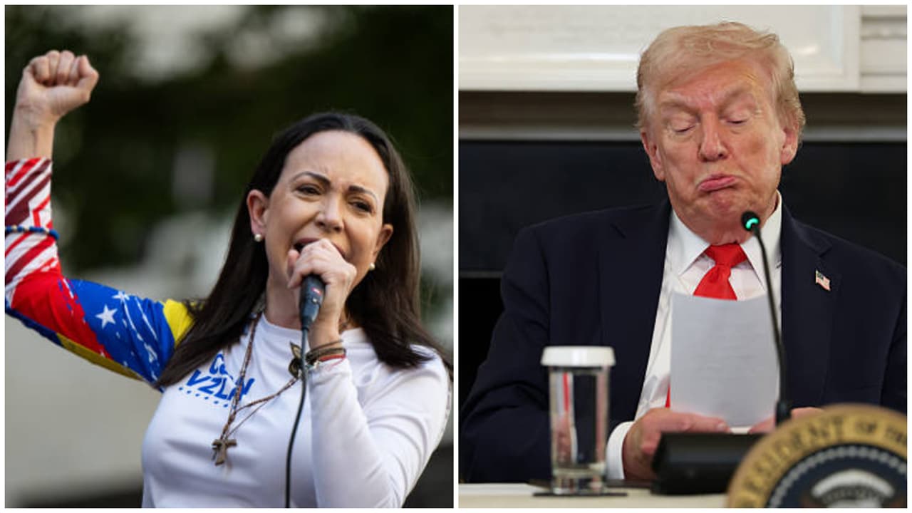 Donald Trump, Maria Corina Machado