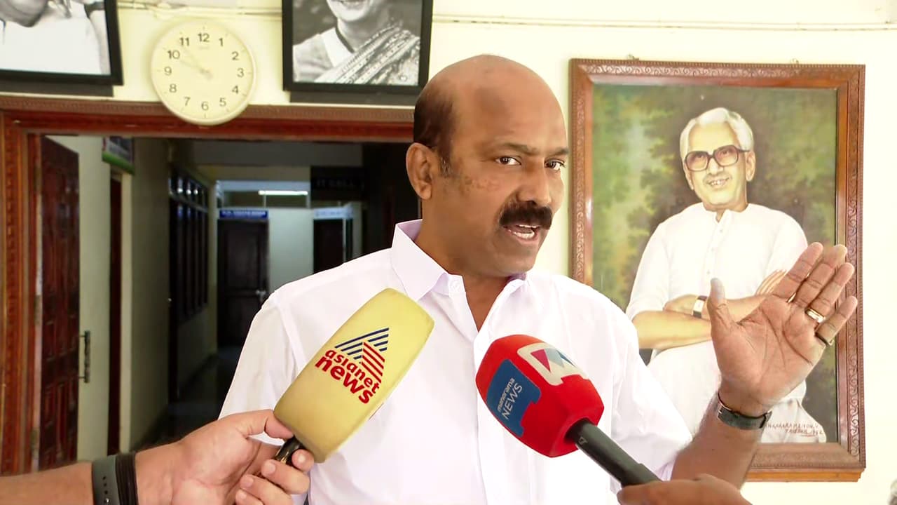 Thrissur DCC President Joseph Tajet Thrissur DCC President Joseph Tajet