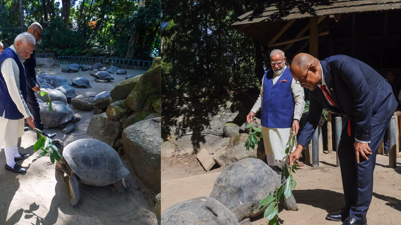 PM Modi visits Seychelles PM Modi visits Seychelles
