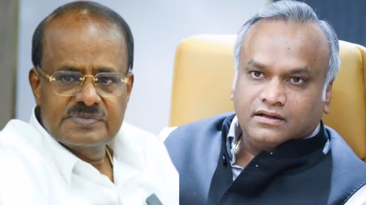 HD Kumaraswamy on Priyank kharge HD Kumaraswamy on Priyank kharge