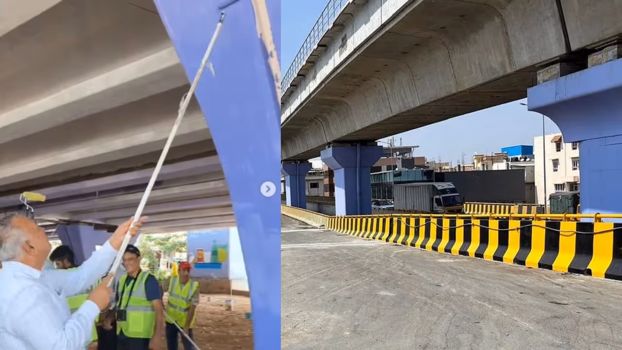Just clean bengaluru Silk board flyover photos Just clean bengaluru Silk board flyover photos