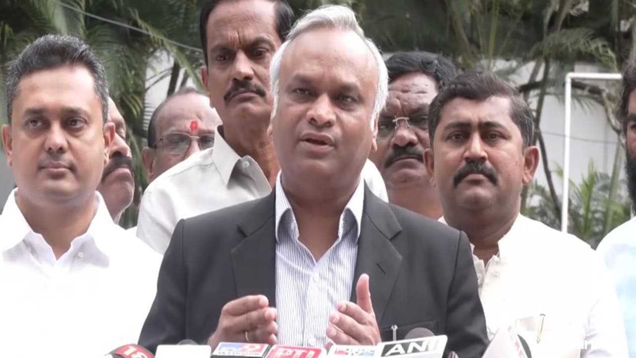 Priyank kharge slams centre over LoP Rahul gandhi sit in 8 hour just to get fir filed in pellet gun case Priyank kharge slams centre over LoP Rahul gandhi sit in 8 hour just to get fir filed in pellet gun case