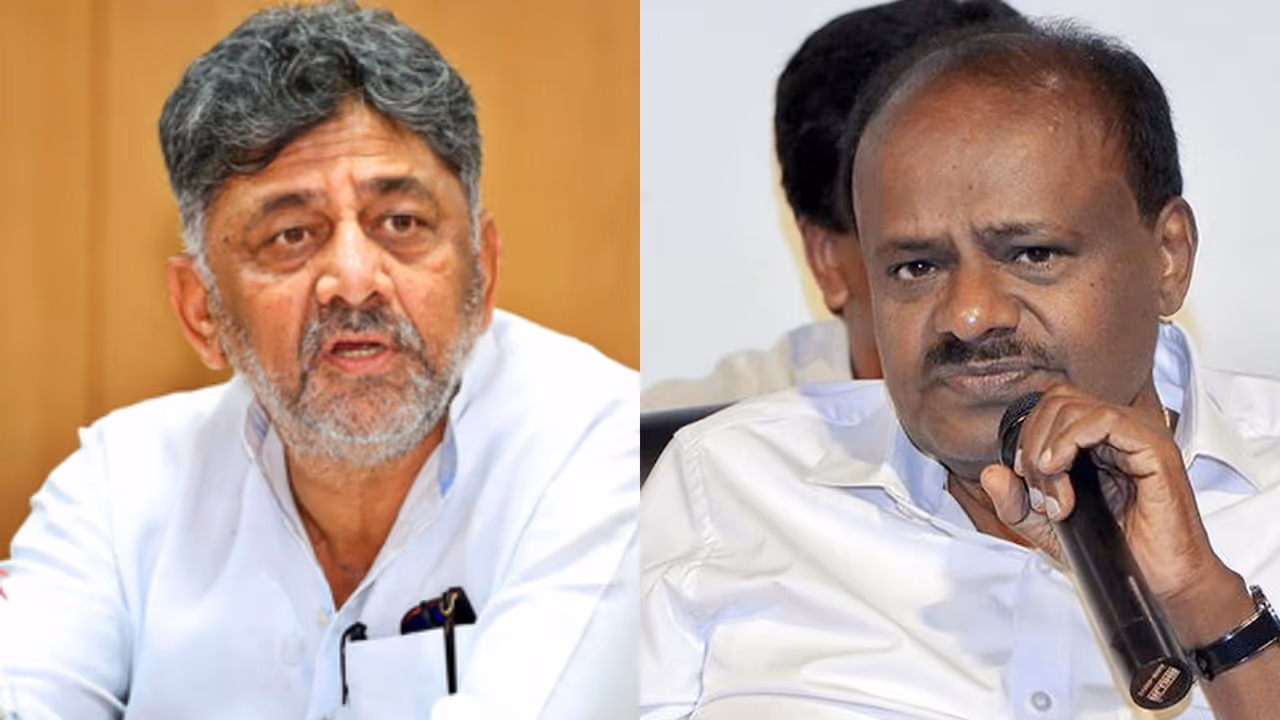 DK Shivakumar on HD Kumaraswamy DK Shivakumar on HD Kumaraswamy