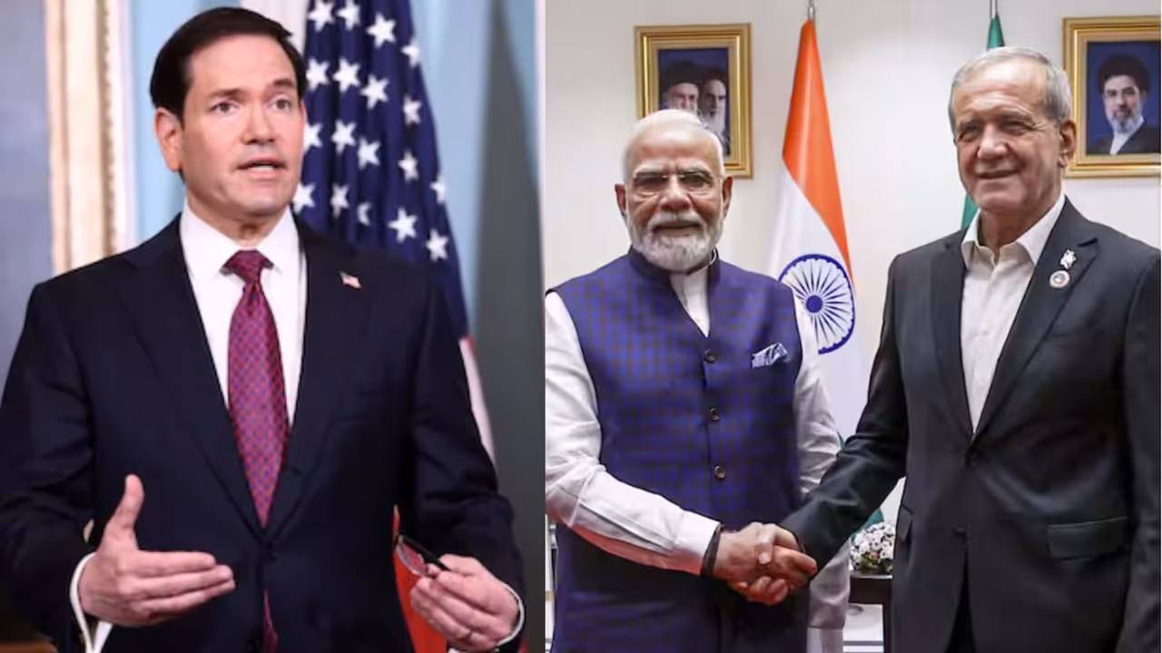 PM Modi and Pezeshkian meet PM Modi and Pezeshkian meet