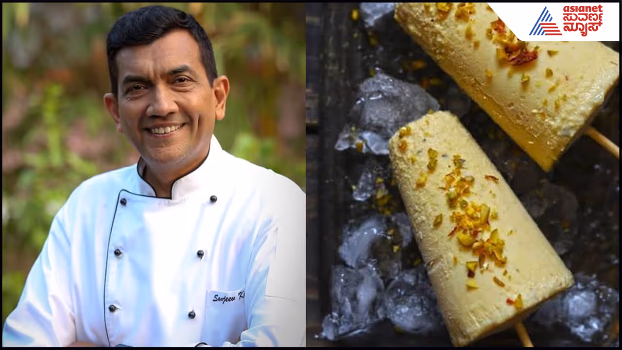 Kesar Pista Kulfi by Chef Sanjeev Kapoor Kesar Pista Kulfi by Chef Sanjeev Kapoor
