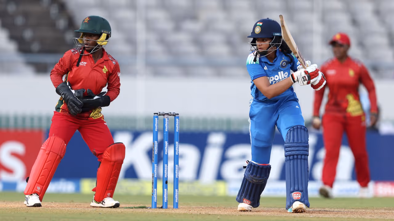 IND W vs ZIM W IND W vs ZIM W