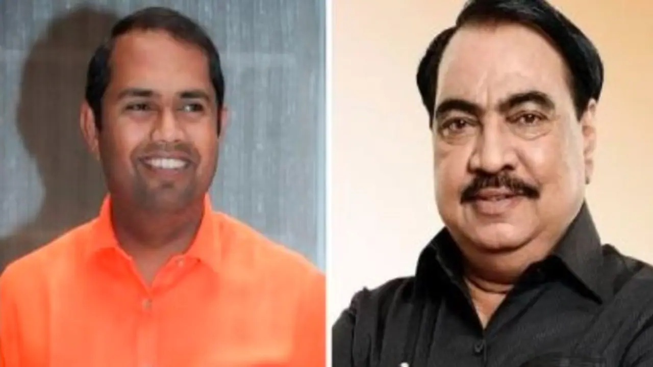 eknath khadse and mangesh chavan 