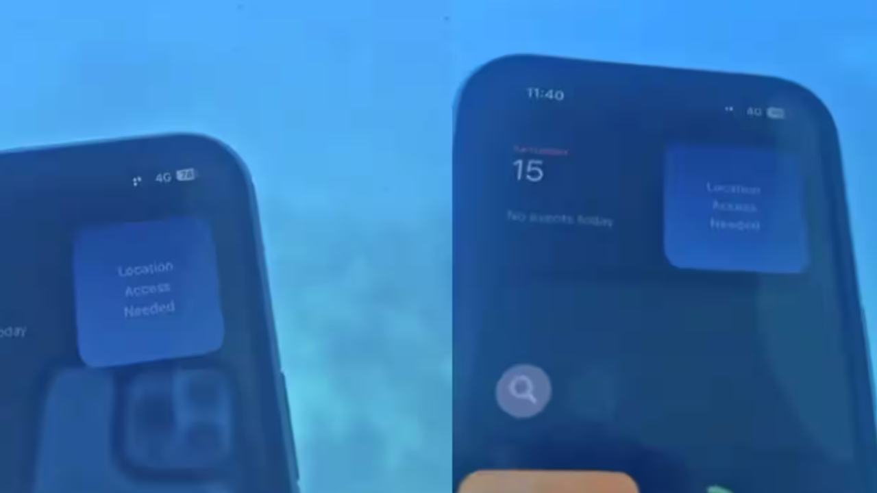 4G network signals underwater