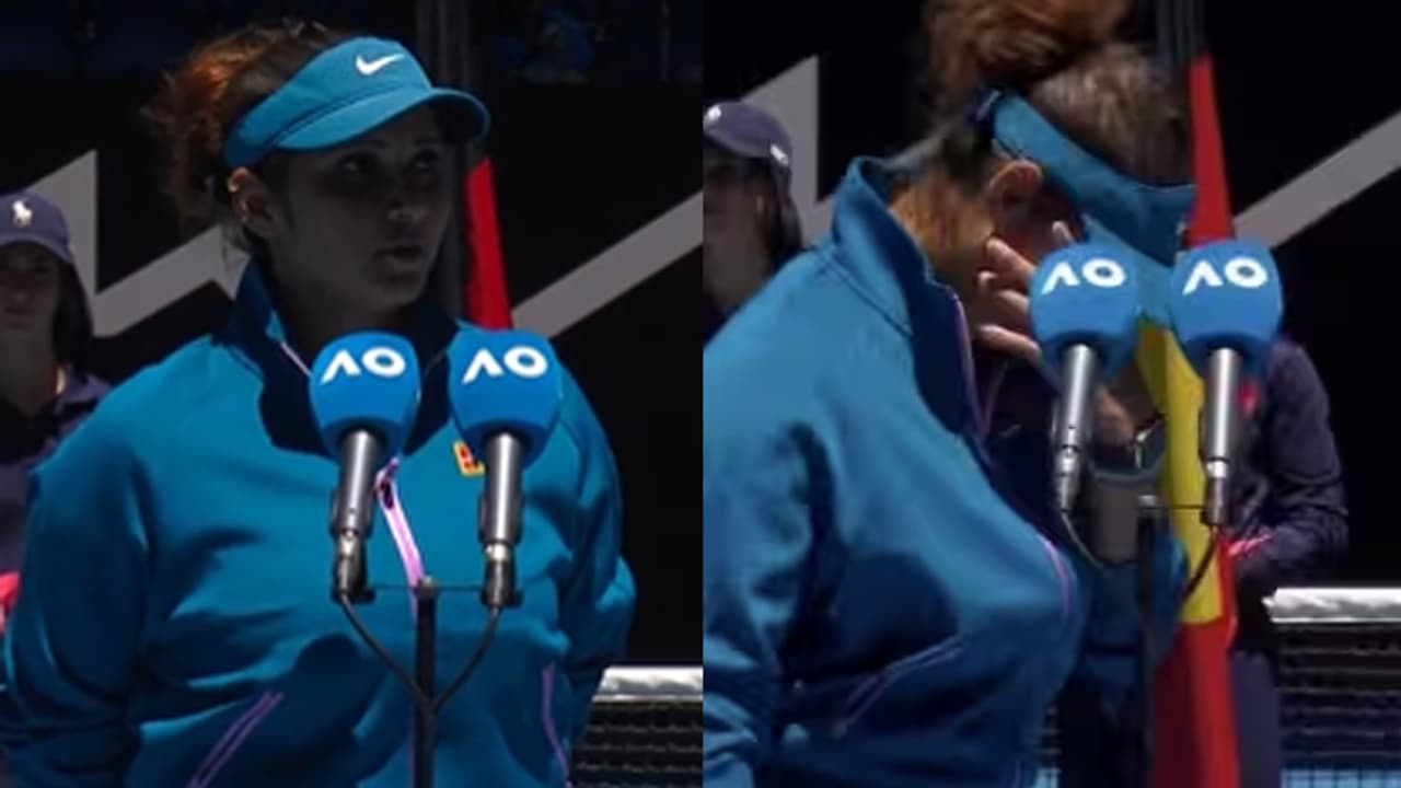 Sania Mirza ends Grand Slam career as runner up 