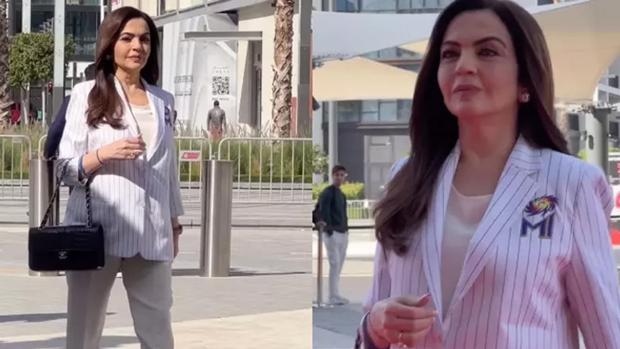 Nita Ambani in IPL auction Nita Ambani in IPL auction