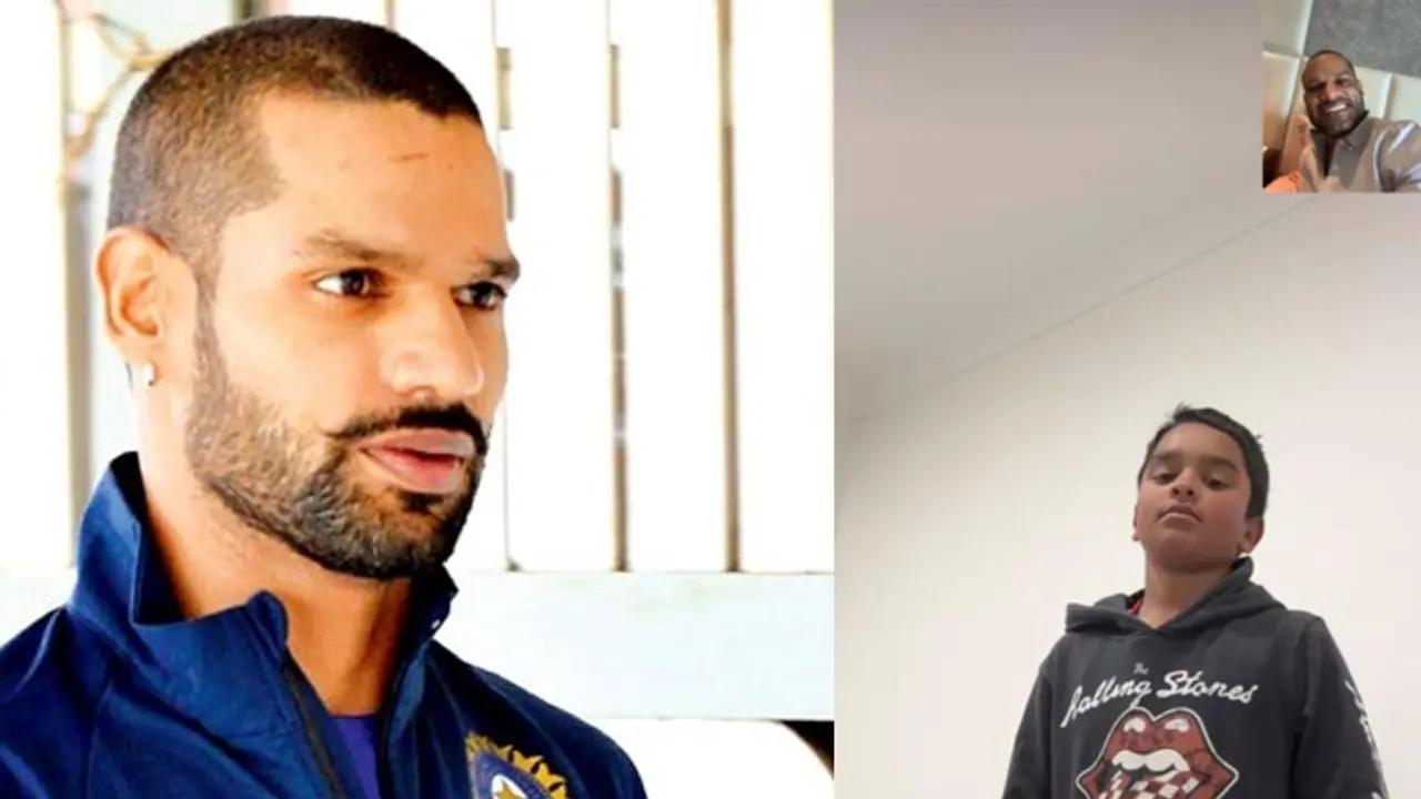 Shikhar Dhawan emotional post on his son birthday zorawar Shikhar Dhawan emotional post on his son birthday zorawar