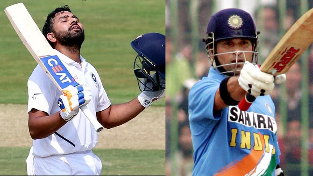 Rohit Sharma equals Sachin Tendulkar