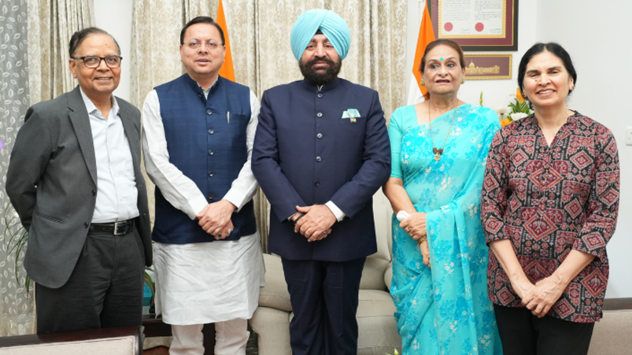 CM pushkar dhami CM pushkar dhami