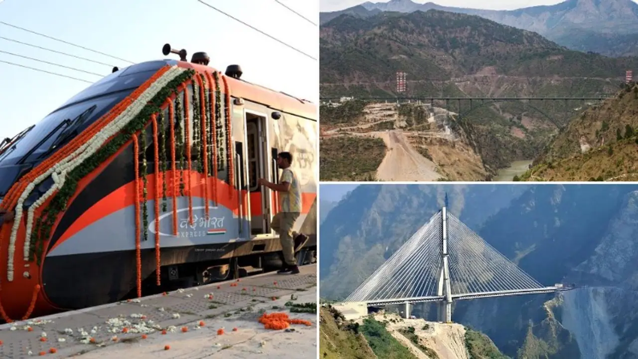Vande Bharat on Katra Srinagar route
