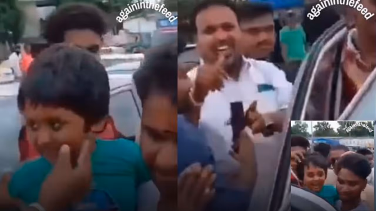 Kid Trapped in Locked Car