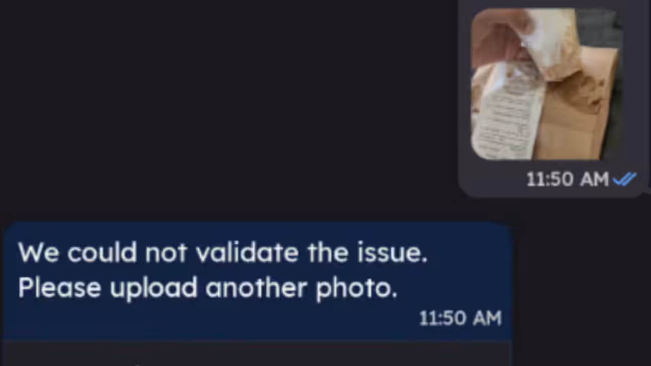 Zomato AI Bot Fails to Validate Photos Zomato AI Bot Fails to Validate Photos
