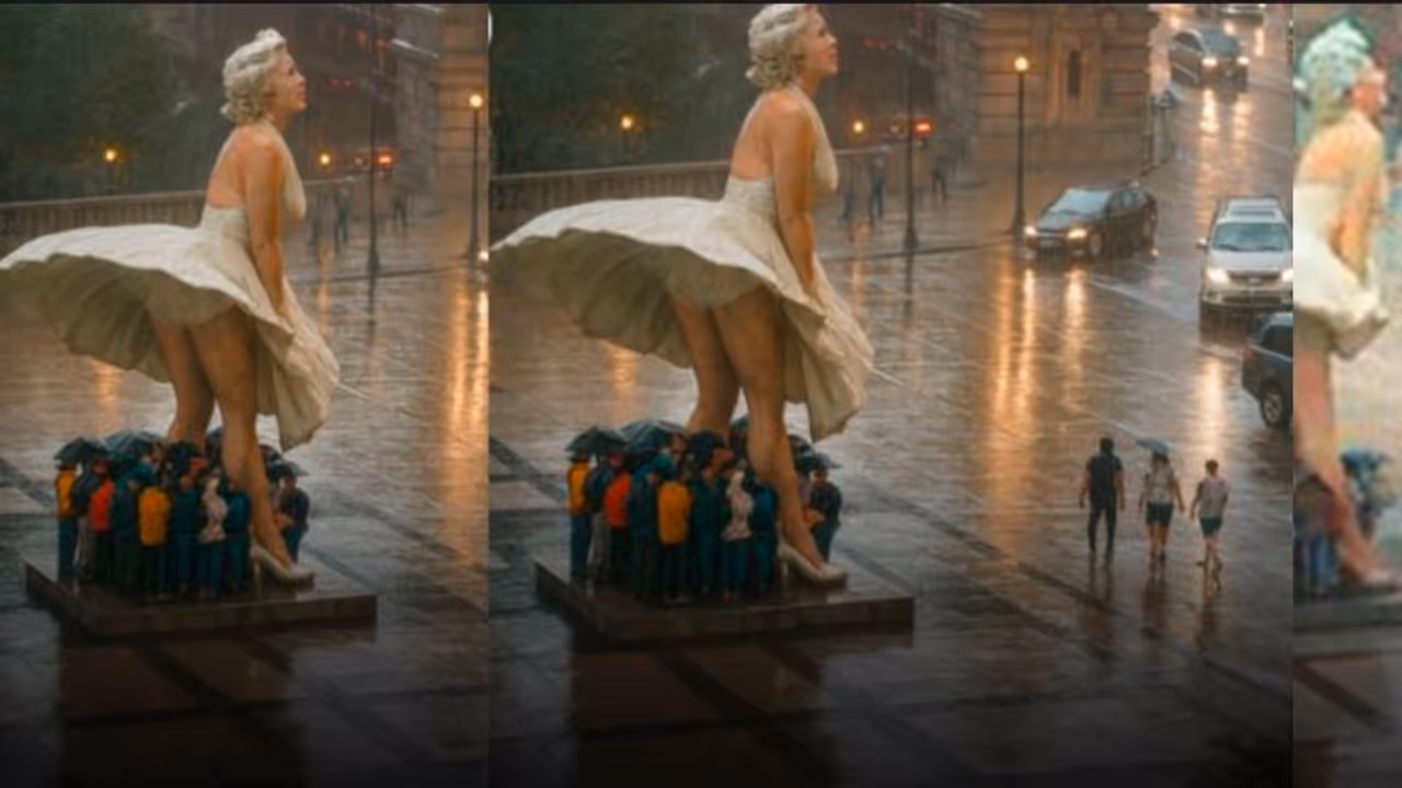 Marilyn Monroe statue